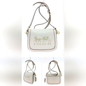 COACH Saddle Bag With Horse and Carriage